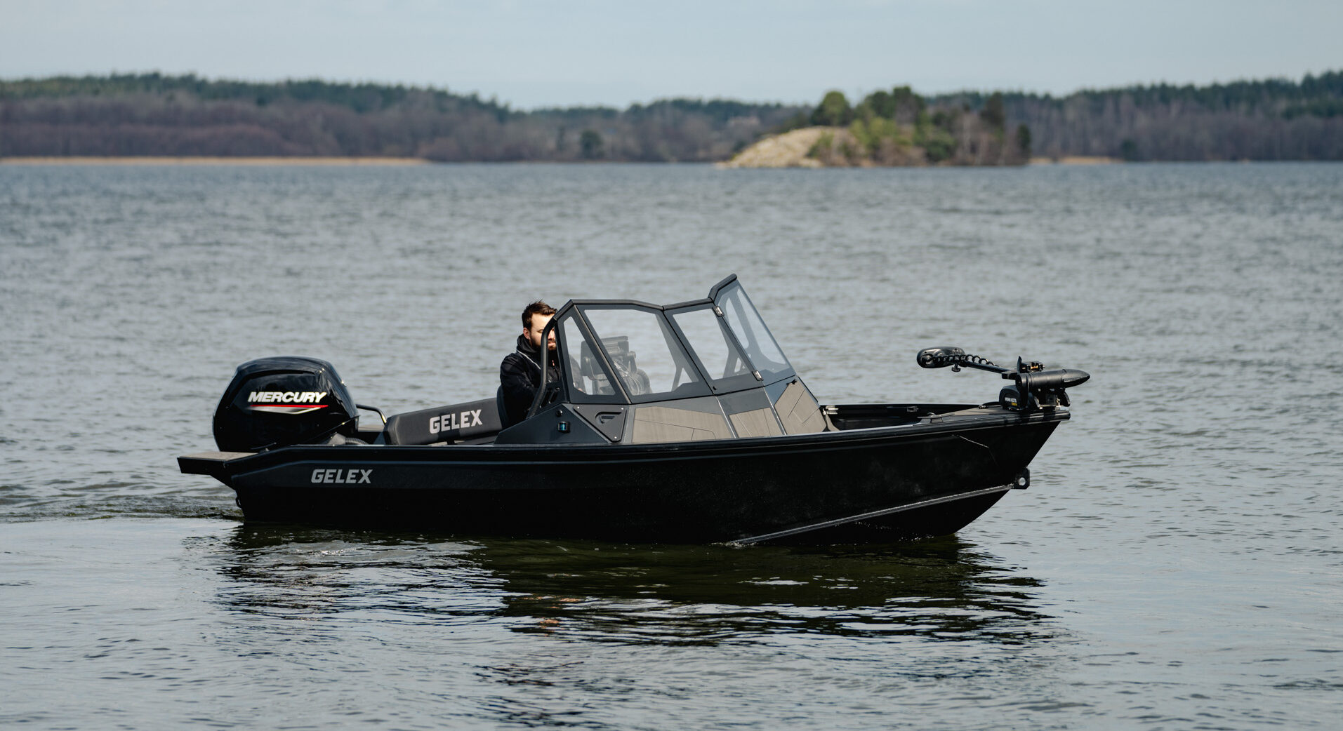 Gelex G5 – Riggad för Mercury